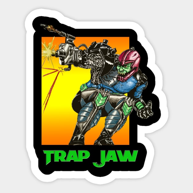 Trap Jaw Sticker by sapanaentertainment